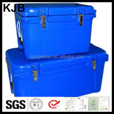 China Small food volume ice chest for fishing; Portable cooler box, plastic cooler box. for sale