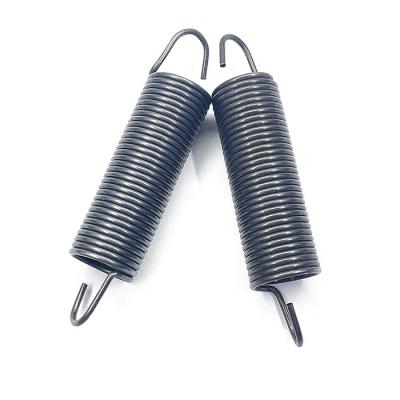 China Coil Factory Customized Spring Tension Door Spring Spiral Coil Refrigerator Dishwasher Steel Double Hook Extension Spring for sale