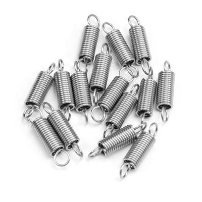 China Custom Steel Coil Spring Coil Extension Spiral High Zinc Plating Galvanized Double Hook Constant Small Tension Springs for sale