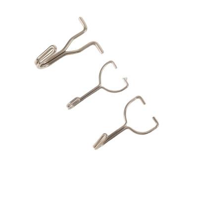 China Custom Coil Metal Small Wall Hook Adhesive Accessories for sale