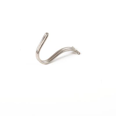 China Stainless Steel Metal Double J Hook Mining Accessories for sale