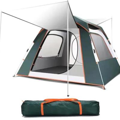 China Factory Wholesale Waterpoof Waterproof 3-4 Person Increasing Automatic Noise Folding Up Instant Camping Tent for sale