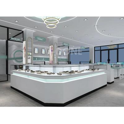 China Furniture Commercial Creative Optical Store Display Eyewear Ideas Store Showcase Shop Interior Design For Optical for sale