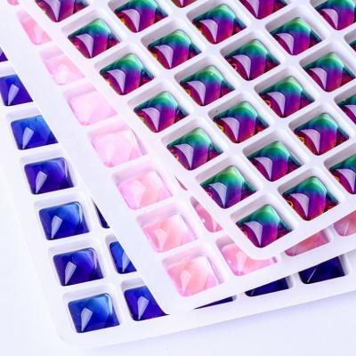 China 2020 K9 Square Soft Flat Back Glass Shinning Crystal Rhinestone For DIY Gifts Wholesale for sale