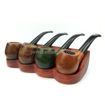 China Wooden Wooden Smoking Pipe Rack, Smoking Pipe Rack, Smoking Pipe Rack for 4 Smoking Pipes for sale