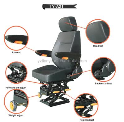 China China Factory Price Original Replacement Construction Equipment Seats , Construction SeatTY-A21 TY-A21 for sale