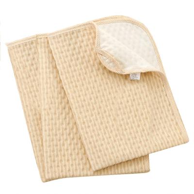 China New Waterproof Cotton Baby Diaper Changing Mat 3 Sizes Baby Urine Sheet Protector Washable Waterproof Diaper Changing Mats Medium for sale