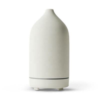 China Quick Popular High Quality Stone Diffuser Style Ceramic Ultrasonic Humidifying Essential Oil Diffuser for Aromatherapy for sale