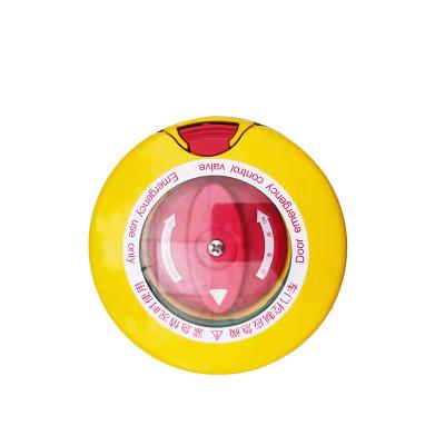 China Aluminum Alloy Bus Coach Parts High Quality Circular Emergency Valve Emergency Door Electric Vent Valve for sale