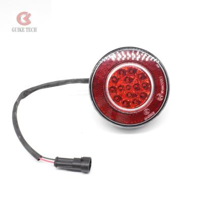 China Original Parts Bus & Coach Fog Lamp Wengeng WD499 LED Rear Single Circular Rear Fog Lamp & Retroreflector ZD499 for sale