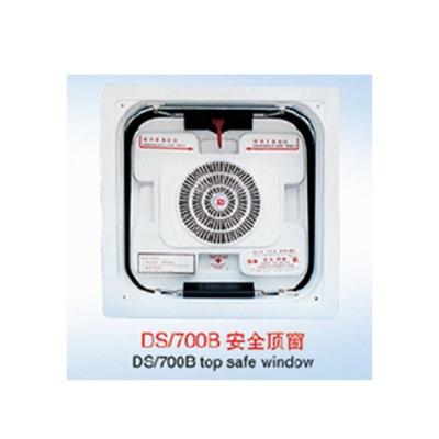 China Bus Steel Hatch DS700B Emergency Roof Bus Roof ABS Electric Exhaust Fan for sale