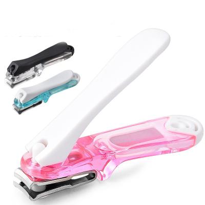 China Modern Stainless Steel Turn Nail Clippers Callus Remover Pedicure Finger Toe Scissors Nail Cutter Trimmer Manicure Beauty Tool for sale