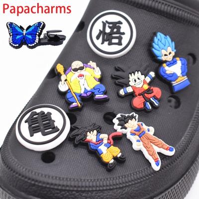 China Shoe Charm New Arrival Dragon Croc Rubber Ball Charms Character Mexican Shoe Charms Shoe Accessories Party Birthday Gift For Adult Teen Child for sale