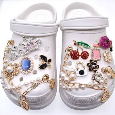 China Free Shipping Designer Shoe Charm Metal Fashion Shoe Charm New For Designer Accessory Croc Pieces Adults Croc Shoe Charms for sale