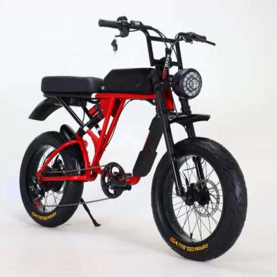 China Big Tires Ebike Bicycles Manufacturers Steel Super Design New YuanJian Hot Sale 73 1000w for sale