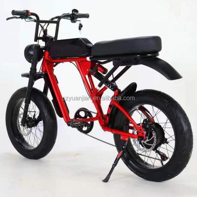 China YuanJian Steel Super Fat Tires Electric Dirt Bike Bikes Manufacturers New Design Hot Sale 73 1000w for sale