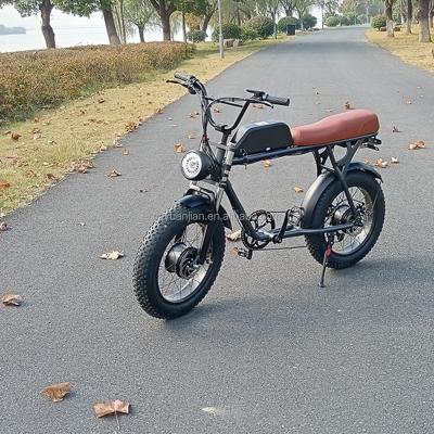 China Cruiser Beach Bike Retro Electric Bike Foldable Electric Bike Steel Electric Retro Bike for sale