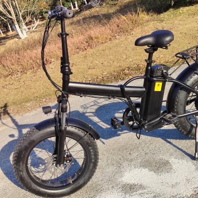 China Cheap Foldable Aluminum Alloy Ebike 14 20 Inch 60 M/H Fat Electric Bike for sale