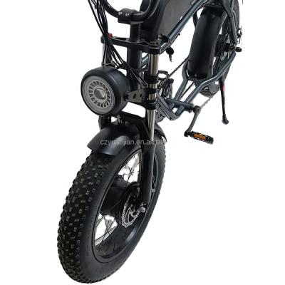 China High Quality Moped All Steel Terrian Chopper Bike Cruiser Electric Bike for sale