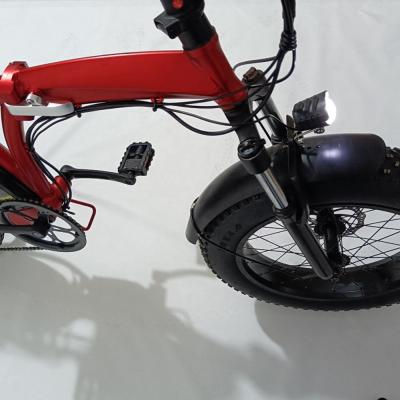 China Aluminum Alloy YuanJian Factory Supplying 26 Inch Folding Ebike Electric Bike for sale