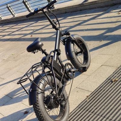 China Hot Promotion Campaign Aluminum Alloy Folding Ebike Mid Motor Electric Bike for sale