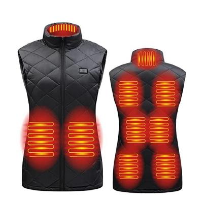 China Waterproof High Quality Camping Hover Vest Zones Jackets Women Sportswear Coat USB Heating Hover Vest for sale