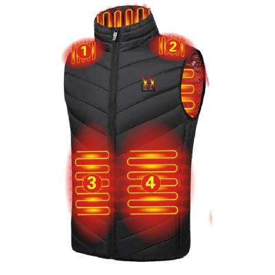 China Wholesale Anti-Wrinkle Body Warmer Vest Men Body Warmer Vest Thickening Heating Self Heating Winter Vest for sale