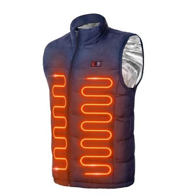 China Wholesale Anti-Wrinkle Vest Men Women New Heated Vest Warming Clothing Hunting Winter Fashion Heat Thermal Vests for sale