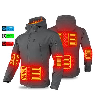 China QUICK DRY Washed Warm Clothing Coat Jacket Camping Comfortable Coat Thermal Warmer Winter Heated Jacket Heating Shirts for sale