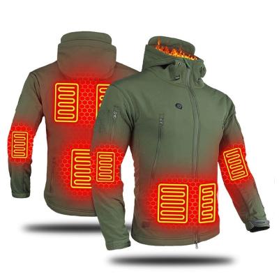 China Men QUICK DRY Autumn Jacket Hooded Windbreaker Hunting Hiking Winter Clothing Camping Warm Fishing Skiing Enthusiast Jacket for sale