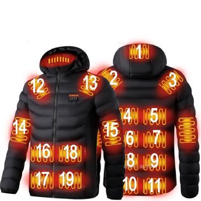 China Wholesale Men's Jacket Men Winter Warm Jackets Waterproof Passionate QUICK DRY Heating Shirt Heated Parkas Coat Men for sale