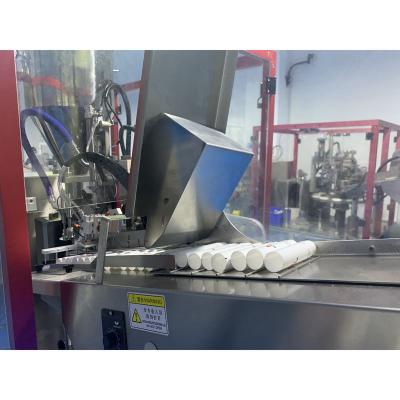 China Full Automatic Plastic Soft Cosmetic Cream Tube Paste Food Tube Toothpaste Filling Sealing Machine for sale