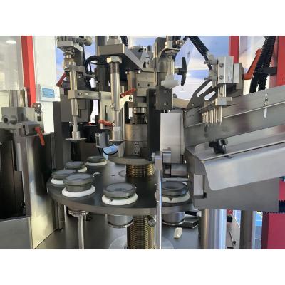 China Soft Cosmetic Tube Food Toothpaste Machine Fill Seal Machine Tube Filling Sealing Ultrasonic Filling Machine for sale