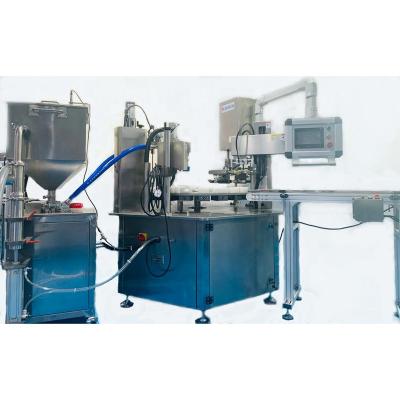 China Washless Chemical Alcohol Sanitizer Filling And Capping Machine for sale