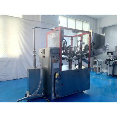 China Automatic Food Tube Plastic Filling And Tail-Sealing Machine for sale