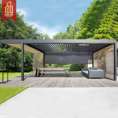 China Easily Assembled Outdoor Space Gazebo Tent Aluminum Patio Arches Sun House for sale