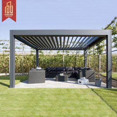 China Easily Assembled Single Roof Deck Pergola With Kitchen for sale