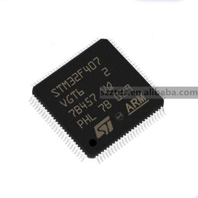 China New Original IC STM32F407VGT6 Integrated Circuits MCU Microcontroller Chip LQFP100 STM32F407VGT6 STM32F407VGT6 for sale