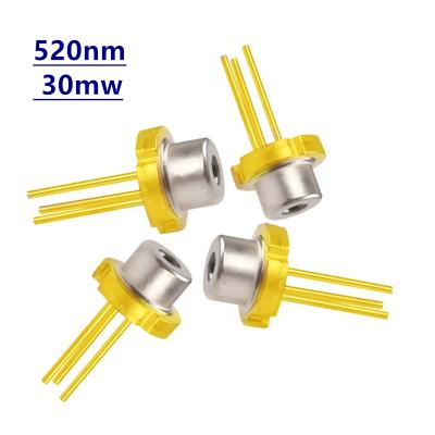 China Laser Light 520nm 30mw Laser Diode 30mw Green LD Lights TO-18 5.6mm 515nm for sale