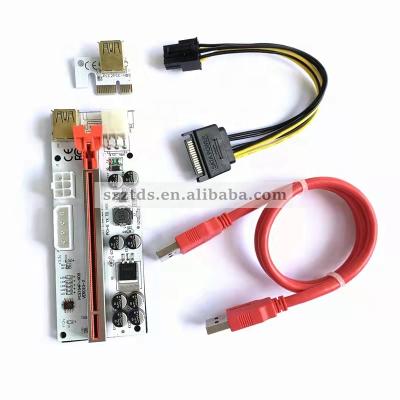 China VER010X PCBA PCIE PCIE 1X 16X Riser Board USB 3.0 PCIE Graphics Card Adapter Cable to VER010 Expansion Board for sale