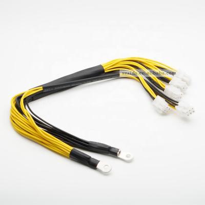 China The single main power supply area of ​​the PSU. 18AWG 40cm 6P 6Pin 5PCIE Cord PSU Extension Cable Connector from apw3 apw7 for sale