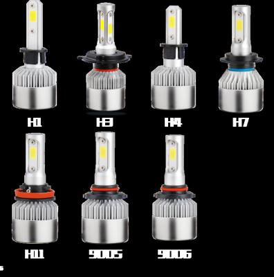 China Bestselling 6030 Aluminum Led White Csp Chip Ledheadlight Color 6500K 12V 40W Headlight Kit Bulbs Csp Car Led Conversion Kits for sale