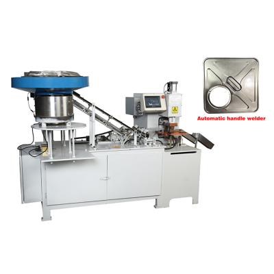 China Chemical Automatic Round Lid Spot Welding Machine For Can Making for sale