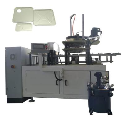 China Factory Can Lid Lining Machine For Rectangular And Square End Making for sale