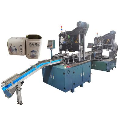 China Used to produce decorated tin can cover or bottom fancy can making machine tea can making machine decorative can making machine for sale