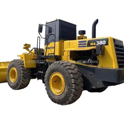 China Gebrauchtes Komatsu WA 380-Lader mit geringer Arbeitszeit und hervorragender Leistung zu verkaufen