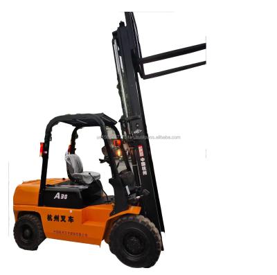 China 2012 Year Hangcha A30 Used Forklift Top Performance Diesel Forklift for Repair Shops for sale