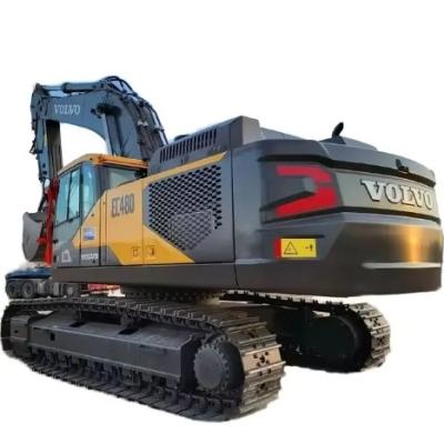 Chine Excavateur Volvo 480 d'occasion à prix abordable avec cylindre hydraulique d'origine et puissance de 225 kW à vendre