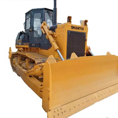 China Gebruikte Shantui SD 220 Bulldozer Aardbewegingsapparatuur met originele hydraulische klep Te koop