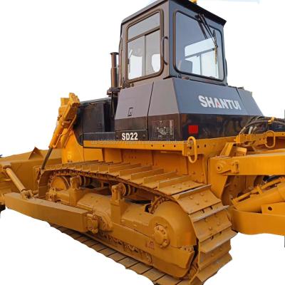 China Gebruikte bulldozer Shantui SD 220 en voor tweedehandsmachines in bouwmaterialenwinkels Te koop